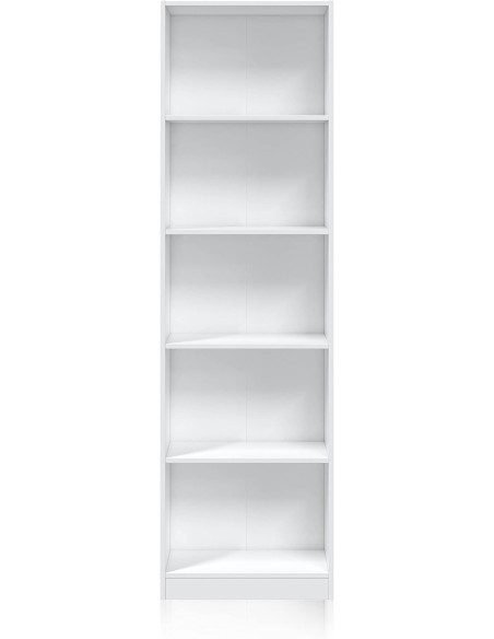 Estantería Alta 6 Baldas Blanco Artik