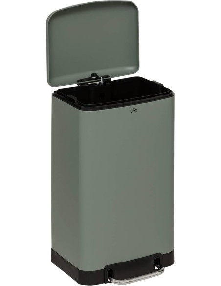 Cubo de Basura Cocina 30L 5Five Ariane Verde