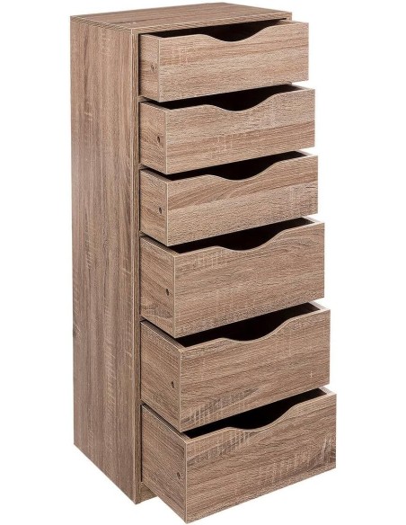 Cajonera Writer con 6 cajones