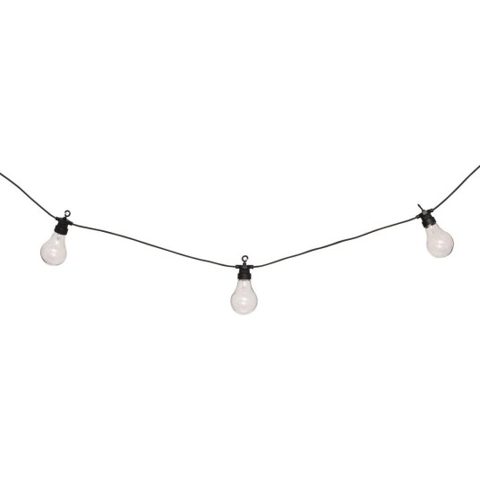 Guirnalda solar exterior con 10 luces...