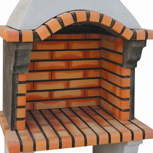 Barbacoa de obra Crook I con mini...