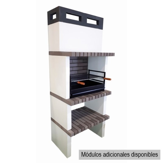 Barbacoa de Obra Camping 273 – Carbón...