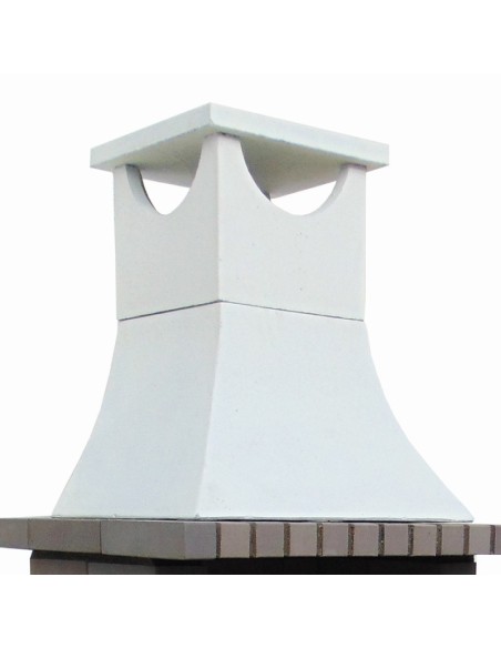 Barbacoa de Obra Gray 797 con 2 baldas