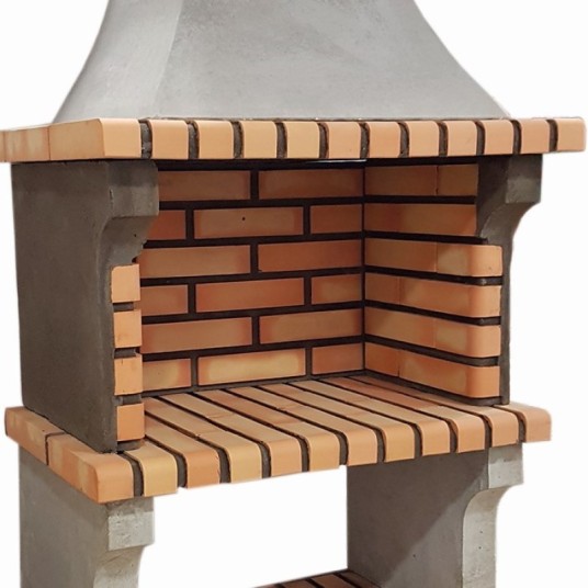 Barbacoa de obra con fregadero L’Art
