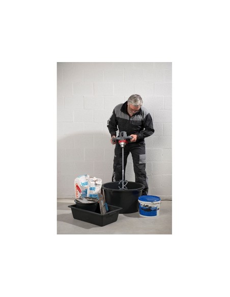 Mezcladora eléctrica PowerPlus POWE80070 1200 W para pintura y mortero