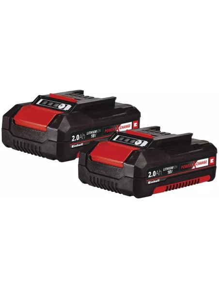 Baterías Einhell Power X-Change TWIN-PACK 2x 18 V 4,0 Ah para herramientas de jardín y taller