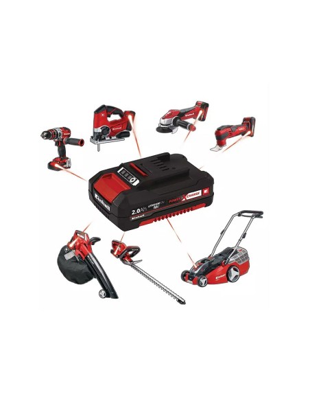 Baterías Einhell Power X-Change TWIN-PACK 2x 18 V 4,0 Ah