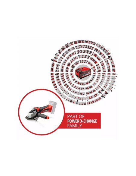 Amoladora angular a batería Einhell TE-AG 18/115 Li