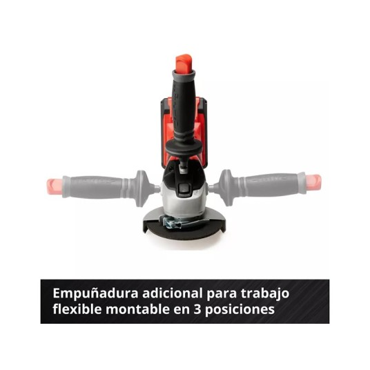 Amoladora angular a batería Einhell...