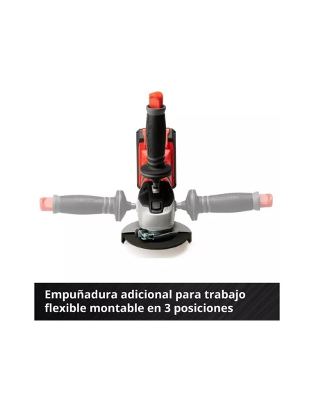 Amoladora angular a batería Einhell TE-AG 18/115 Li