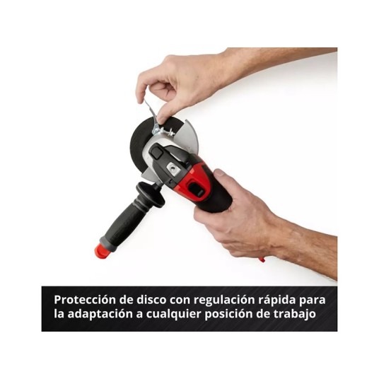 Amoladora angular a batería Einhell...