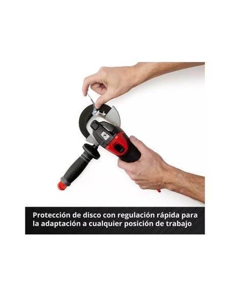 Amoladora angular a batería Einhell TE-AG 18/115 Li