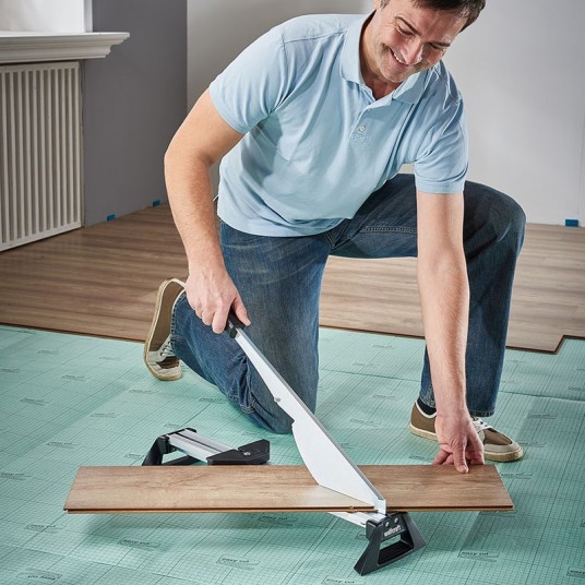Guillotina para suelos laminados