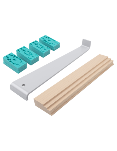 Juego básico de instalación de suelos laminados, corcho y entarimados