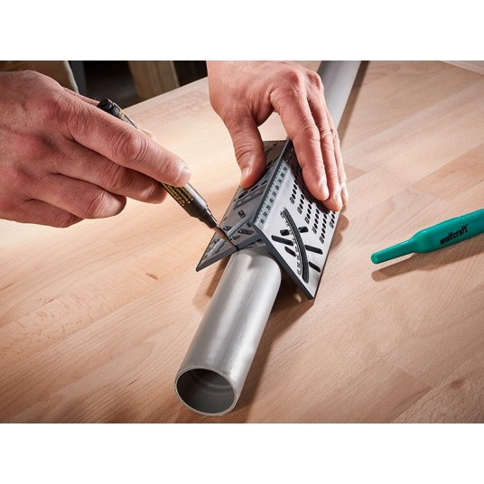 Escuadra 3D Wolfcraft para medir y...