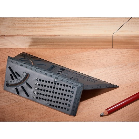 Escuadra 3D Wolfcraft para medir y...