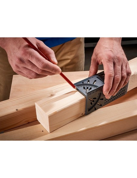 Escuadra 3D Wolfcraft para medir y marcar piezas tridimensionales