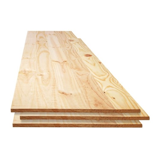 Tablero alistonado de pino macizo  –...