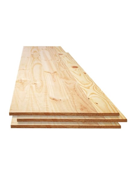Tablero alistonado de pino macizo  – 200 x 50 cm