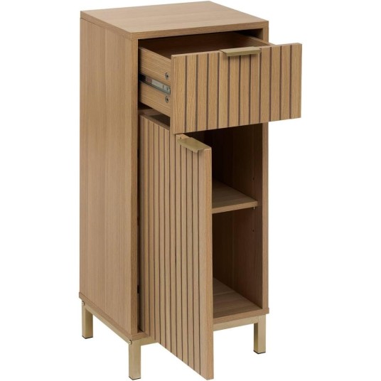Mueble bajo lavabo compacto con cajón