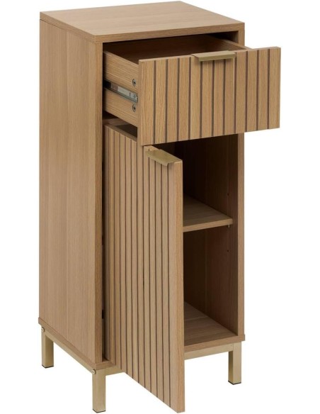 Mueble bajo lavabo compacto con cajón