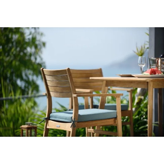 Conjunto comedor EVE de teca FSC mesa...