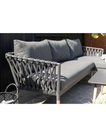 Conjunto de Jardín Chaise Longue Ipanema 3 Plazas