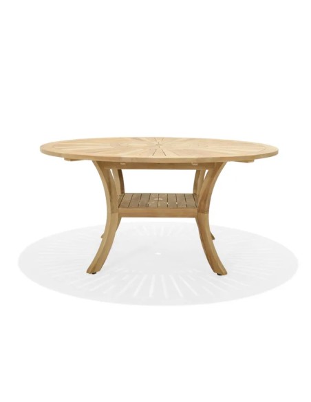 Conjunto de jardín BERMUDA mesa redonda+ 4 sillones