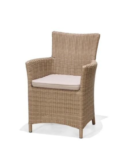 Conjunto de jardín BERMUDA mesa redonda+ 4 sillones