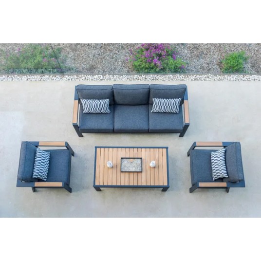 Conjunto de jardín Palau de aluminio