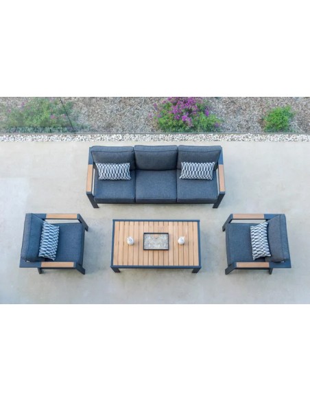 Conjunto de jardín Palau de aluminio