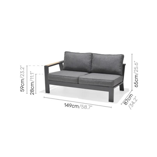 Conjunto modular de jardín Palau 10...