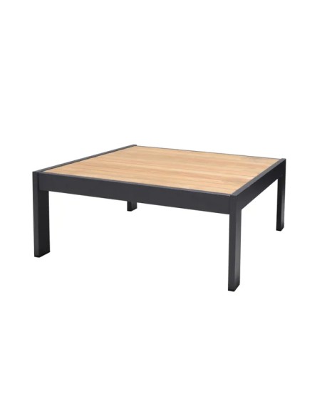 Conjunto modular de jardín Palau 10 plazas aluminio gris