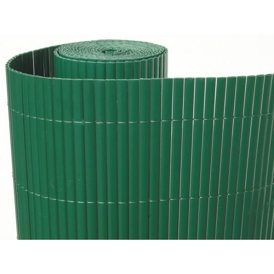 Cañizo de plástico doble cara Cadaqués verde 12 mm
