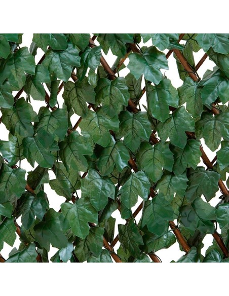 Celosía extensible verde 100x200 cm