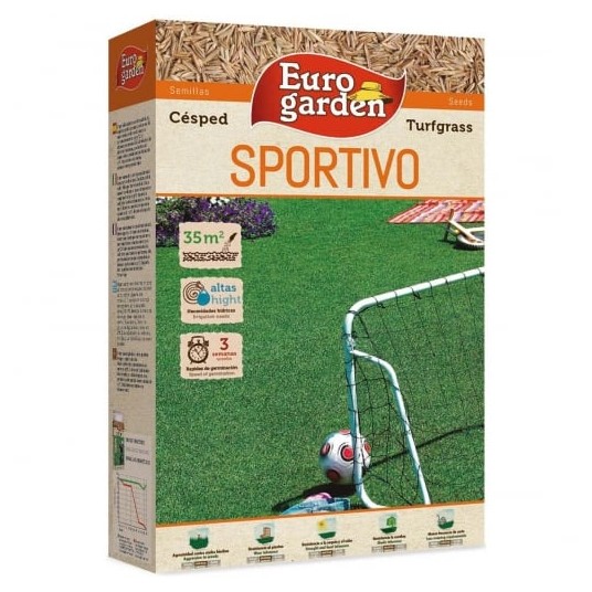 Semillas de césped Sportivo para zonas de alto tránsito