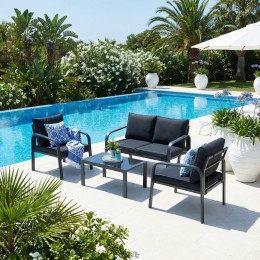 conjunto de jardín Puerto Rico 4 plazas para terraza