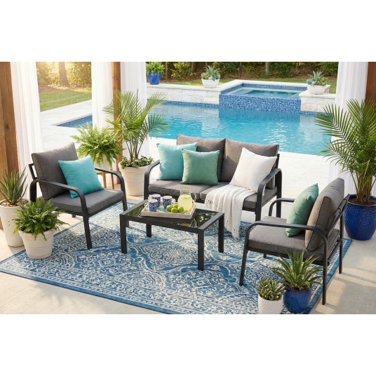 Conjunto de Jardín Puerto Rico 4 Plazas