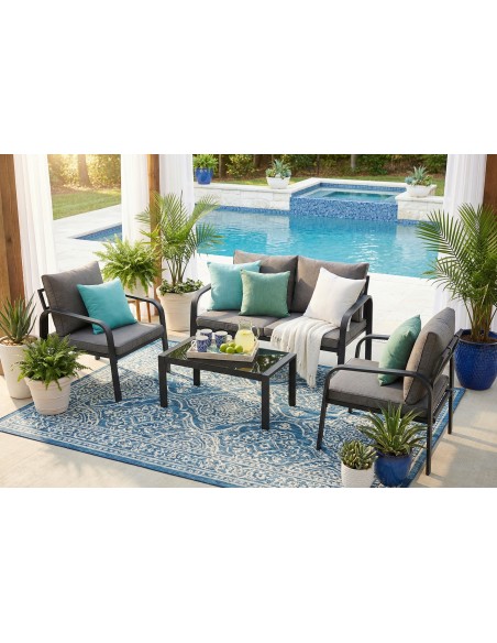 Conjunto de Jardín Puerto Rico 4 Plazas