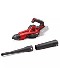 Soplador universal a batería GE-UB 18/250 Li E-Solo de Einhell, 18 V Power X-Change, velocidad aire 250 km/h, caudal 120 m³/h.