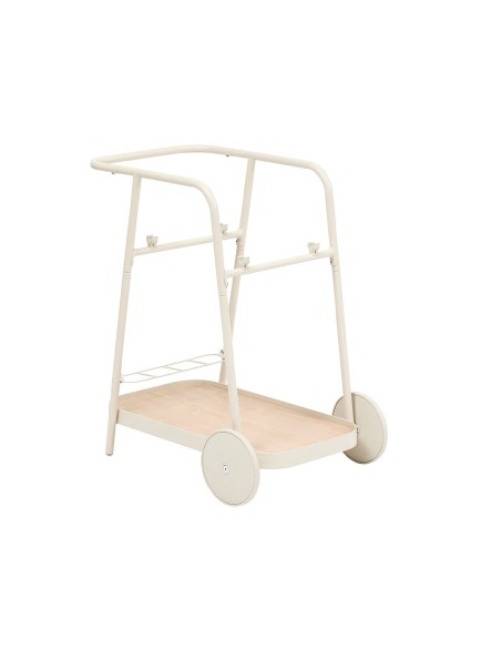Carrito Camarera de Jardín Easiness Arcilla con Ruedas