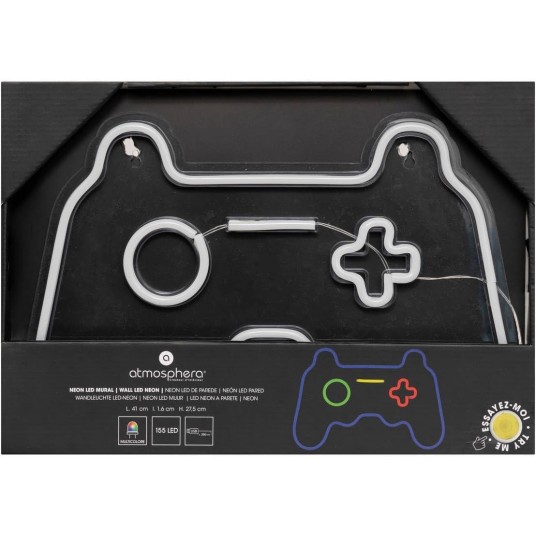 Neón LED de pared Mando Gaming 41 cm USB