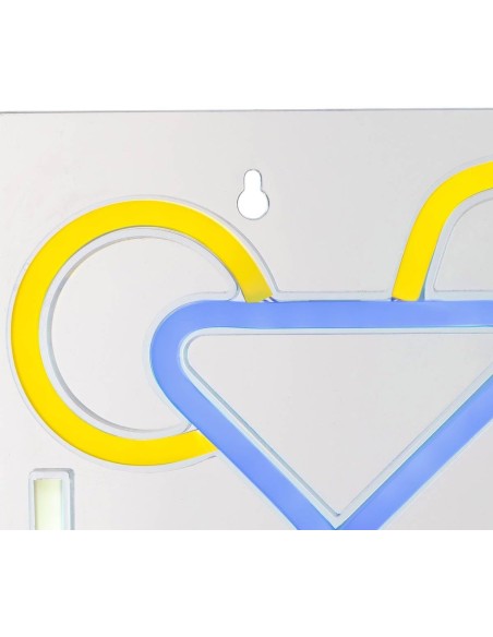 Neón LED de pared Bar 42 cm USB