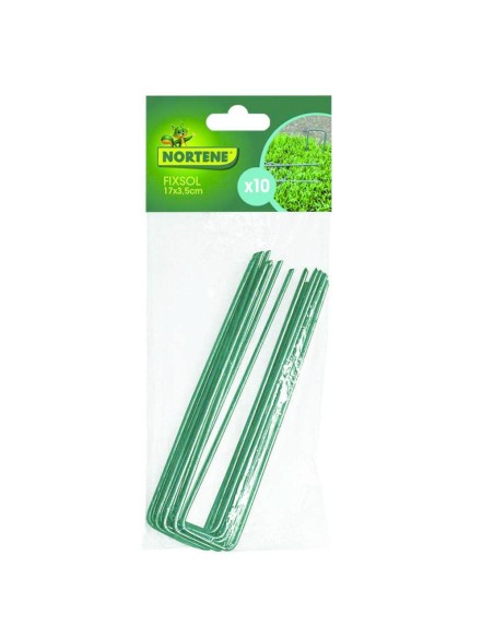Bolsa de Grapas para Césped Artificial Verde 17 x 3,5 cm