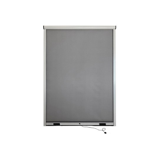 Mosquitera enrollable blanca para ventana 100x150 cm
