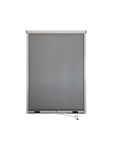 Mosquitera enrollable blanca para ventana 125x150 cm