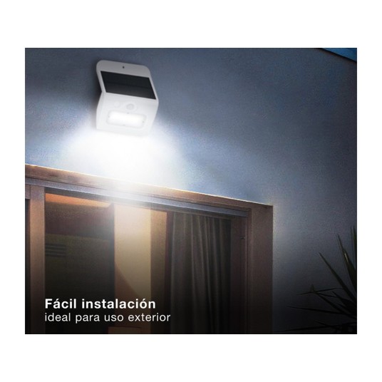 Aplique Solar LED Egoda con Sensor de...