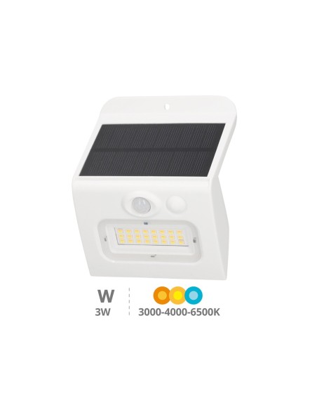 Aplique Solar LED Egoda con Sensor de Movimiento y Crepuscular