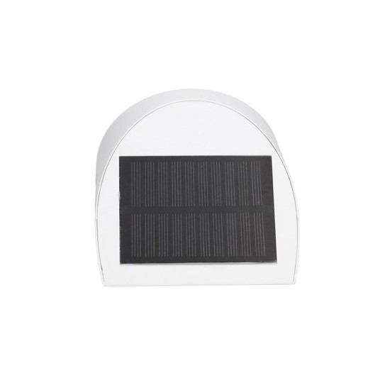 Aplique solar LED de pared Kolam blanco