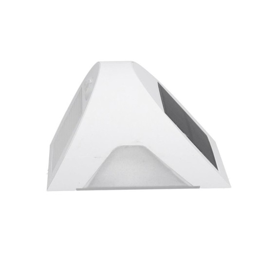 Aplique solar LED de pared Kolam blanco